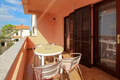 Image de Appartement d'une chambre avec la terrasse Punat, Krk (A-24845-a)