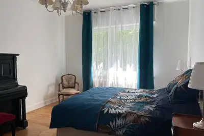 Image de Grand Appartement à 300m Passerelle des 3 Pays, avec balcon, jardin, au calme