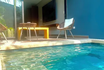 Image de Luxury 2bdr Apt with Direct Pool, wifi, central & two pools / Aldea Zama Tulum