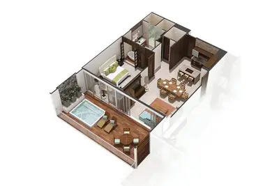 1 Bedroom Suite