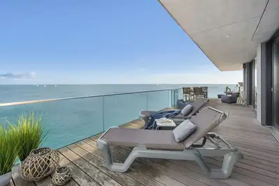 Image de Luxury penthouse Baltic Sea with sauna, fireplace & 134 m² roof terrace - 4th floor