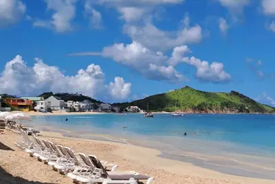 Image de Enchanting house with Ac in Grand-Case. One minute walk to the beach. Free prkng