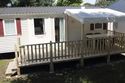 Image de Mobil-home avec terrasse pour 7 personnes