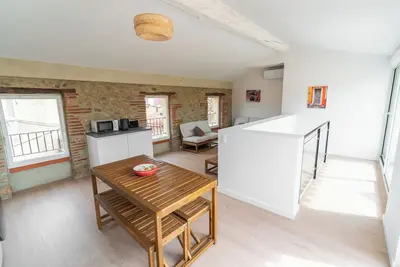 Image de Duplex climatisé avec terrasse rooftop – Cœur d’Argelès-sur-Mer