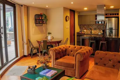 Image de Cozy apartment with terrace in the historic center, Bogota.
