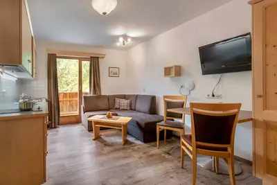 Image de Appartement 'Bergkamerad 2' avec vue sur la montagne, terrasse partagée et Wi-Fi