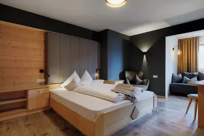 Image de Appartement 'Bergfreund' avec vue sur la montagne, terrasse partagée et Wi-Fi