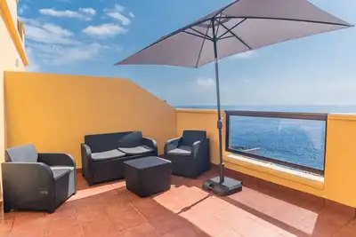 Image de Maison de vacances 'Costa Fortuna' avec vue sur la mer, terrasse privée et Wi-Fi