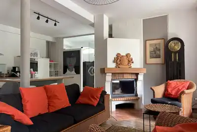 Image de Appartement 'Weltenbummler' avec vue sur la montagne, terrasse privée et Wi-Fi