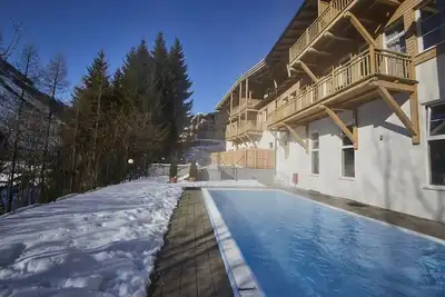 Image de Bel appartement pour 8 personnes avec piscine, Wifi, Tv, balcon, animaux admis et parking