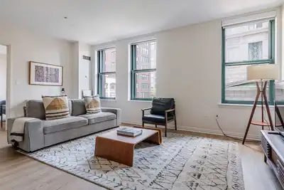 Blueground | Financial District, view, nr Boston Harbor