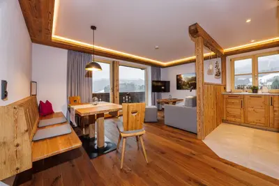 Image de Kienberg 50 sqm, balcony or terrace, kitchen, 1 bedroom, 1 bed-sitting room, Wlan