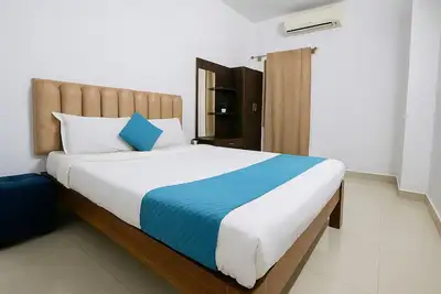 Image de Cozy retreat 3-bedroom apartment in enchanting Mysuru with Ac