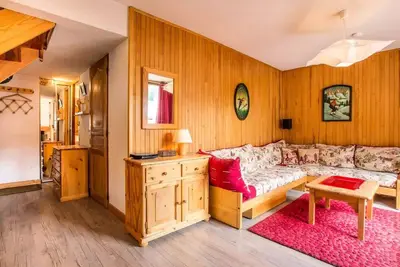 Image de Appartement duplex confortable Proche des pistes et des commerces Terasse