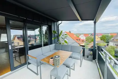 Image de Vacation in the Franconian Lake District. Modern and light-flooded apartment.