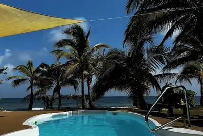 Image de Beachfront 1-bdr 1-bath \"Sea Breeze Suite\" 100 ft from the Ocean with a Pool!