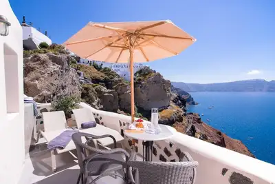Image de Lavish Santorini Cave Villa | Vills Poseidon | Breathtaking Sea Views | Private.