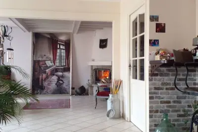 Image de Maison de campagne 'Nature Bien-être' avec vue sur la montagne, terrasse partagée et jardin privé