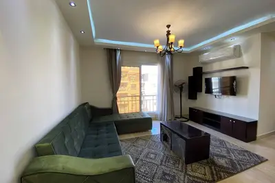Image de Cozy 2-bedroom fully furnished apartment in fantastic New Cairo with Ac