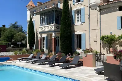 Image de Maison de vacances 'Château' avec vue sur la montagne, balcon et Wi-Fi