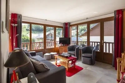 Image de Centre station, 3ème étage, balcon, casier à ski, 70m², Valloire