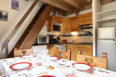 Image de Appartement spacieux pour 6 personnes à Aussois avec balcon