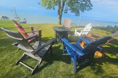 Image de Waterfront 3-bedroom lake house with stunning sunsets on Sand Point