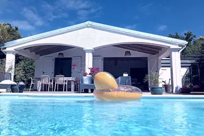 Image de Villa Cocodile, vue mer à 3mn de la plage en Voiture