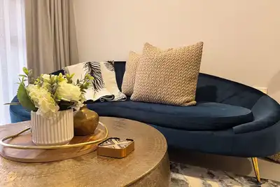 Image de Urban Bleu | Stylish 1-Bed Apartment in Gaborone, Perfect for Business & Leisure