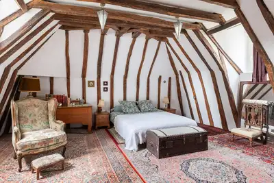 Image de Chambre d'hôtes 'La Mansarde' avec jardin partagé et Wi-Fi
