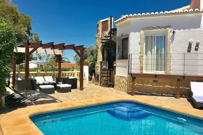 Image de Villa Socarrat - Très calme avec vue panoramique à 360°, orientée plein sud