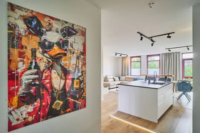 Image de City-Deluxe Braunschweig | Central & parking lot | Church tower view | Exclusive