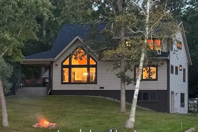 Image de Free Boats! Modern Lakefront Cabin on 3-Lake Chain - 25 min to Cuyuna Trails