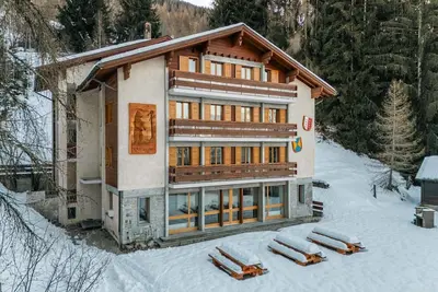 Image de Chalet avec vue imprenable sur les montagnes