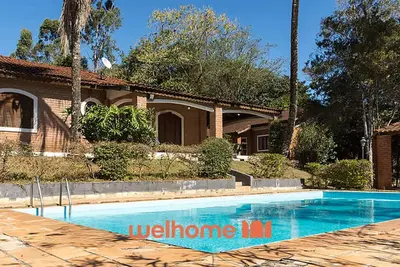 Image de Sítio em Monte Sião com piscina e campo de futebol