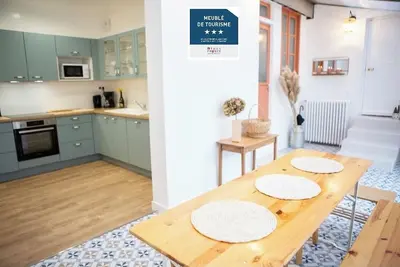 Image de \"Chez Mami\" Maison rénovée 8 personnes - au calme - centre ville et gare à pied