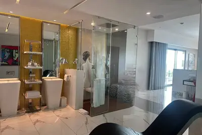 Image de Chic resort with unique  interior and plunge pool in fabulous Cancún