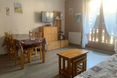 Image de Studio cabine fonctionnel pour 4 pers, expo Ouest à Valloire