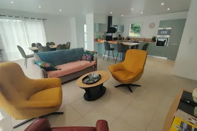 Image de La maison du Soleil ☀️, achevée en Juillet 2025, procheRN12 et Océanopolis