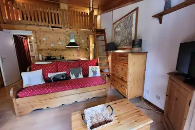 Image de Studio mezzanine cosy et chaleureux