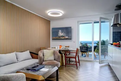 Image de FeWo Dwarslöper - Balkony, Sauna, Sea View