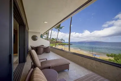 Image de Fantastic Location - Beautiful Beach Front Condo -Makena Surf # B-207
