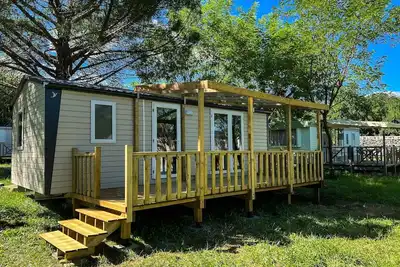 Image de Nouveau Mobil home - 2 chambres avec climatisation Nesasio 4 à 5 personnes - 4 pers. inclus dans le tarif