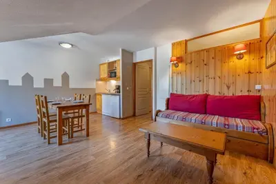 Image de Centre station, 1er étage, remise en forme, piscine, sauna, casier à ski, 40m², Les Orres