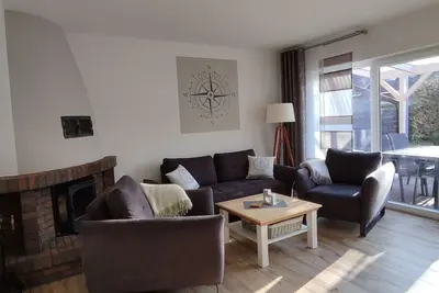 Image de Vacation home in a modern maritime country house style on the North Sea coast