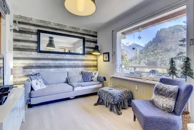 Image de 3ème étage, balcon, parking, télévision, casier à ski, 35m², Morzine