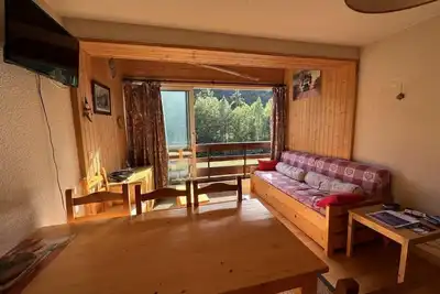 Image de 2ème étage, parking, casier à ski, 58m², Serre Chevalier