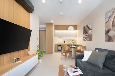 Image de Private apartment, kitchenette, seaside in Międzyzdroje. Pool, sauna, whirlpool.