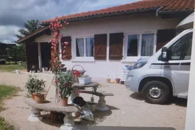 Image de L' Arrayade maison l'andaise avec piscine
