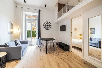 Image de Appartement moderne avec mezzanine (2 chambres/4 personnes) - Place Garibaldi